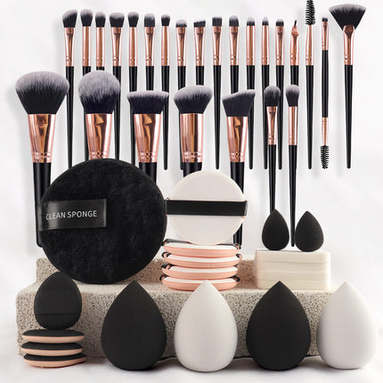 47 Sets Of Beauty Tools Combination Makeup Brush Suit Dropshipman