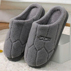 Losange en Fourrure de Lapin Gris