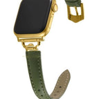 Gold and green