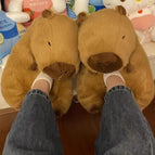 Coffee Color Capybara Shoes