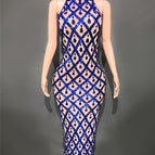 Blue Stripes On Skin Bottom