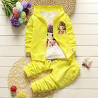Little girl yellow