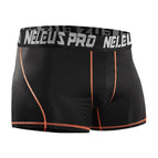 Pantalón Negro Línea Naranja