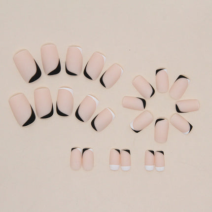 Double-piece Frosted Manicure