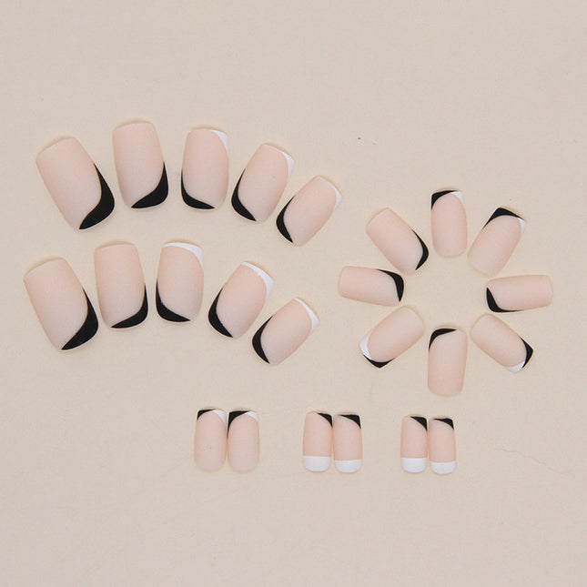 Double-piece Frosted Manicure