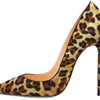 Reverse velvet leopard print
