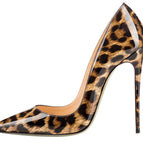 Leopard Print Patent Leather