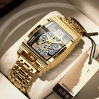 All gold steel strip