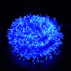 Bleu / Type de batterie 10 M 80 lumières