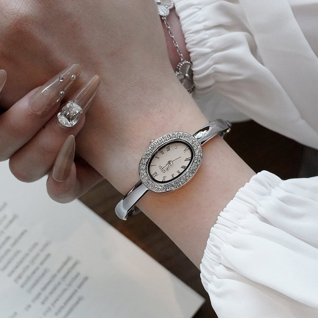 Women's Watch Oval Bracelet