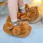 Light Brown Teddy Bear Shoes