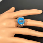 Silver Light Blue