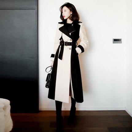 Women's Fashion Mid-length Woolen Coat Dropshipman