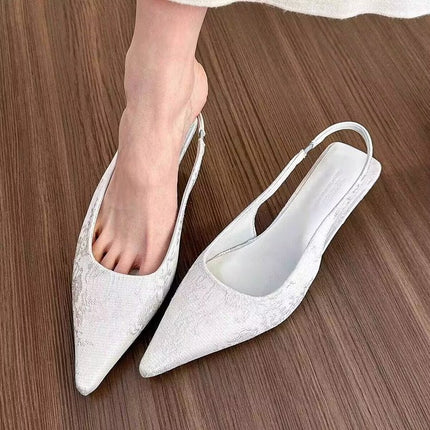 Tacones altos de gamuza para mujer, elegantes y a la moda.