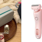 Conjunto rosa y verde lago