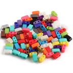 Color Double Hole Bead 100