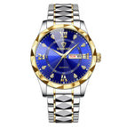 Golden And Blue Surface