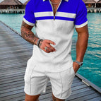 Blue white