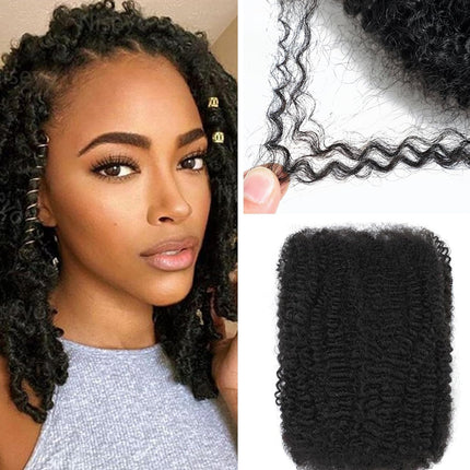 4C Hair Crochet Human Weaving Natural Color