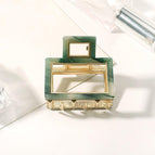 Small Square Dark Green
