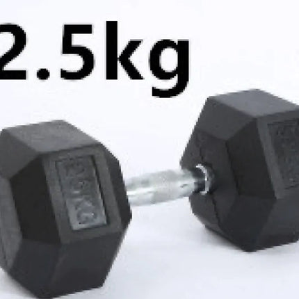 HexGrip Rubber-Coated Fixed Dumbbell Upishoppy