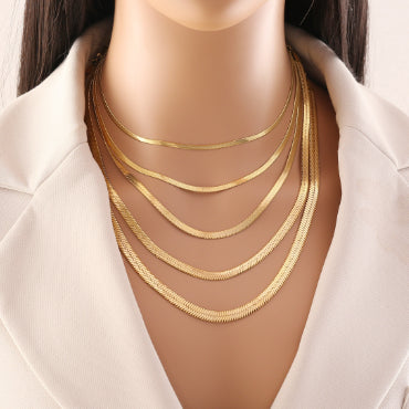Fashion Stainless Steel Clavicle Chain