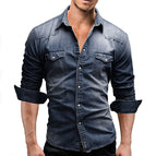Long Sleeve Dark Blue