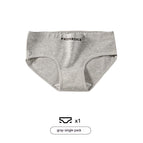 Gray Mid Waist