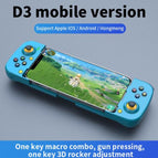 D version mobile bleu