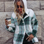 Dark Green Line Grid