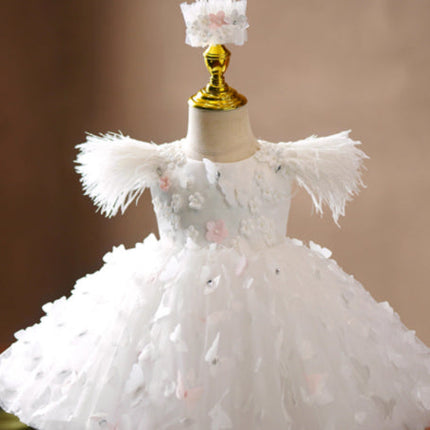 Girls Light Luxury Minority High-end Flower Dress Dropshipman