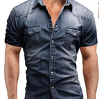Short Sleeve Dark Blue