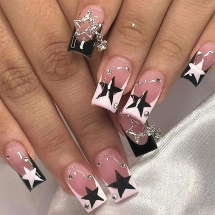 Pointed Star Black Wear Armor