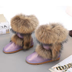 Waterproof Purple Wool