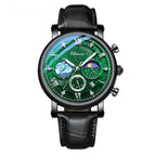 Belt Black Shell Green Surface