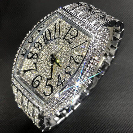 Popular Tonneau Diamond Watch - Viva Vista Store