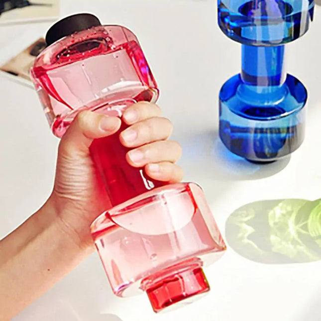 550ml Sports Dumbbell Water Bottles Upishoppy