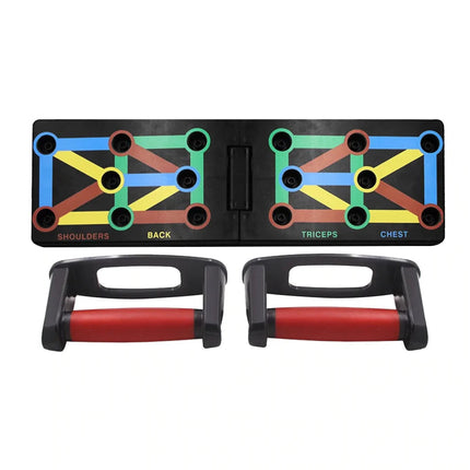 Push Up Rack Board 9 in 1 Body Building Fitness Upishoppy