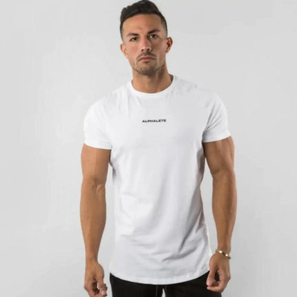 Men Fitted Gym T-Shirt - Viva Vista Store