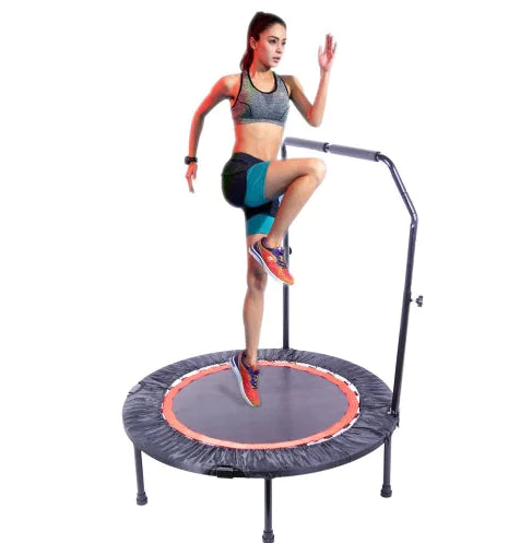 40-Inch Indoor Fitness Trampoline with Safety Pad Upishoppy