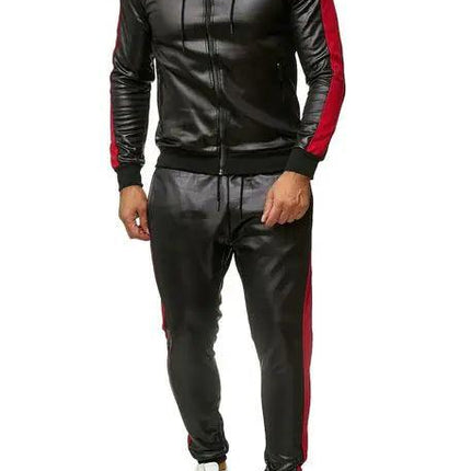 Sweat Suit Hooded Jacket Pants Set - Viva Vista Store