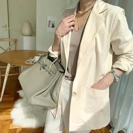 Chic Blazer Loof Lino (40% off - Solo 48hs!) - Viva Vista Store