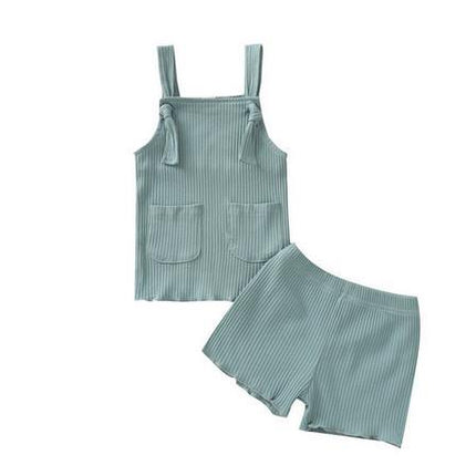 ribbed pocket tank set - Viva Vista Store