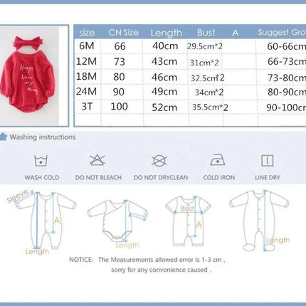 Spring Baby Girl Bodysuit + Hairband Baby Long Sleeve Casual Twins Baby Clothes 0-24m Girls Infant Clothing Solid Color Jumpsuit - Viva Vista Store