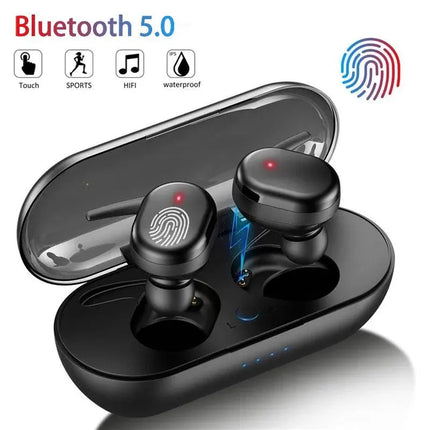 Y30 Bluetooth Earphones Wireless Headphones Touch Control Sports Earbuds Microphone Works On All Smartphones Music Headset TWS - Viva Vista Store