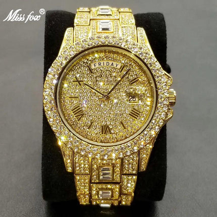 Men's Luxury Crystal Watches - Viva Vista Store
