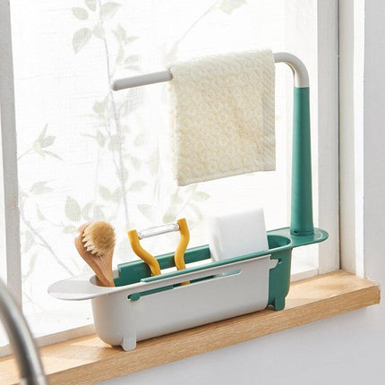 Telescopic Sink Holder Rack - Viva Vista Store