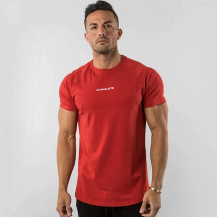 Men Fitted Gym T-Shirt - Viva Vista Store