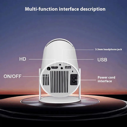 Portable 180° Home Projector Upishoppy