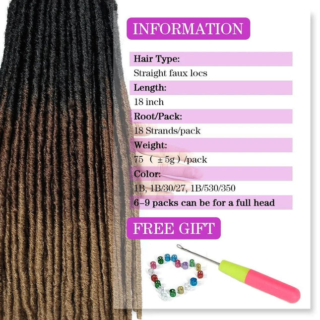 Synthetic Dreadlocks Hair Extensions - Viva Vista Store